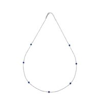 Collana Kurshuni Donna in Argento Zircone KN204A-20SP